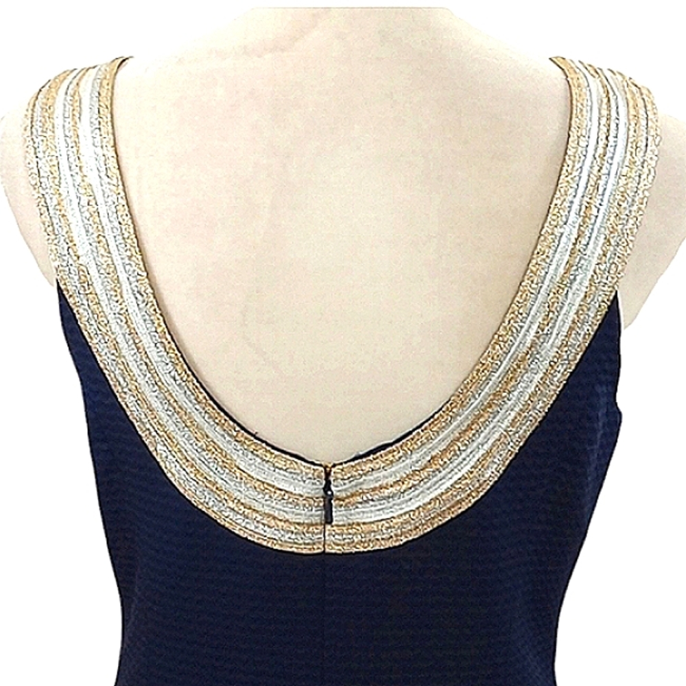 Lilly Pulitzer Vali Shift Dress in True Navy Size 0 - Picture 12 of 16